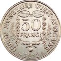 50 CFA Francs (Magnetic)
