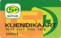 5+ Kutus - Kliendikaart