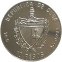 10 Pesos (XXV Olympic Games 1992 Barcelona - Small characters)