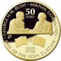 50 Euro (The Bush-Gorbachev Malta Summit, 1989)