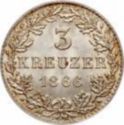 3 Kreuzer (D.FR.ST.Frankfurt)