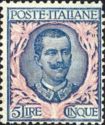 King Vittorio Emanuele III (1869-1947) with Floral Ornaments