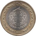 1 Lira (10th anniversary of the Turkish Olympics)