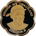 10 Emalangeni (75th Birthday of king Sobhuza II)