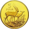 5 Pula (Wildlife - Red Lechwes)