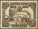 Map of Honduras, cultural heritages from Copán