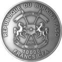 10,000 CFA Francs (Canonisation of John Paul II, 27.04.2014)