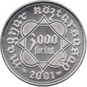 3,000 Forint (Hungarian Silver Coinage Millennium)