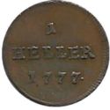 1 Heller (Uniform Coinage)