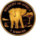 5 Kwacha (African Bush Elephant)