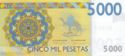 5,000 Pesetas