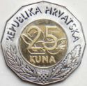 25 Kuna (Member of The European Union – 1 VII 2013)
