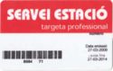 Servei Estació - targeta professional
