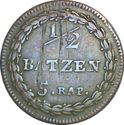 ½ Batzen (5 Rappen)