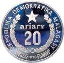 20 Ariary (Silver edition)