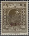King Alexander - overprint + 1,-