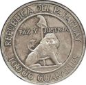 10,000 Guaranies (8th Term of President A. Stroessner)