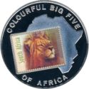 1,000 Shillings (Colorful Big Five - Lion)