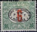 Postage due - overprinted