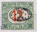 Postage due - overprinted