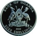 2,000 Shillings (Zebra)