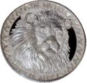 5,000 Shillings (The Big Five - Lion)