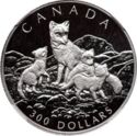300 Dollars (Canadian Wildlife platinum series)