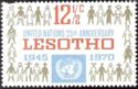 UN emblem and people