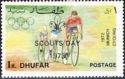 Scouts Day 1973 overprint on Olympics Munich 1972