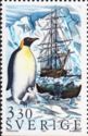 Emperor Penguin (Aptenodytes forsteri), Sailship "Antarctic"