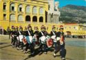 Bugles and Drums march past the Prince's Palace