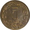 5 CFA Francs