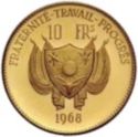 10 CFA Francs (Osteriches)