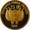 25 CFA Francs (Barbary sheep)