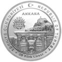 20 Lira (Ankara, Parliament building - Fairy chimneys, Cappadocia)