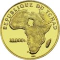 10,000 CFA Francs (10th Anniversary of Independence)