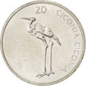 20 Tolarjev