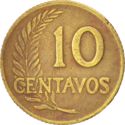 10 Centavos (thin planchet - small legend gap)