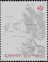 Map of Northern Canadian islands