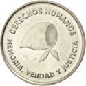 2 Pesos (Human Rights - Reeded edge)
