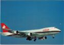 Swissair, Boeing 747 jumbo jet