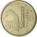 10 Euro Cent (Church of Santa Coloma)