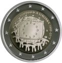 2 Euro (30th Anniversary of the Flag of Europe)