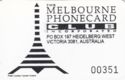 Melbourne Phonecard Club - River Murray