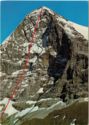 Eiger, north face, climbing routes