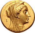 1 Oktadrachm (Arsinoe II, I to left)