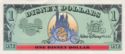 1 Disney Dollar