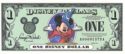 1 Disney Dollar