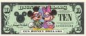 10 Disney Dollars