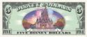 5 Disney Dollars